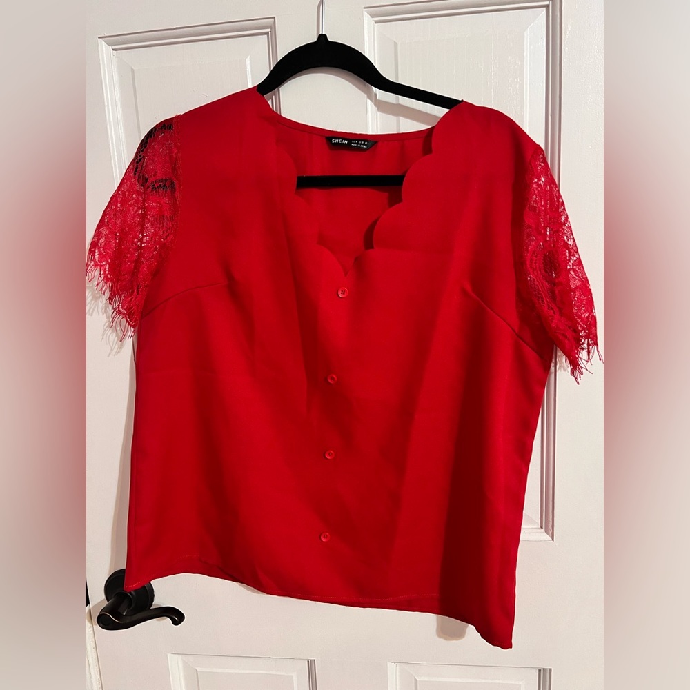 red shirt